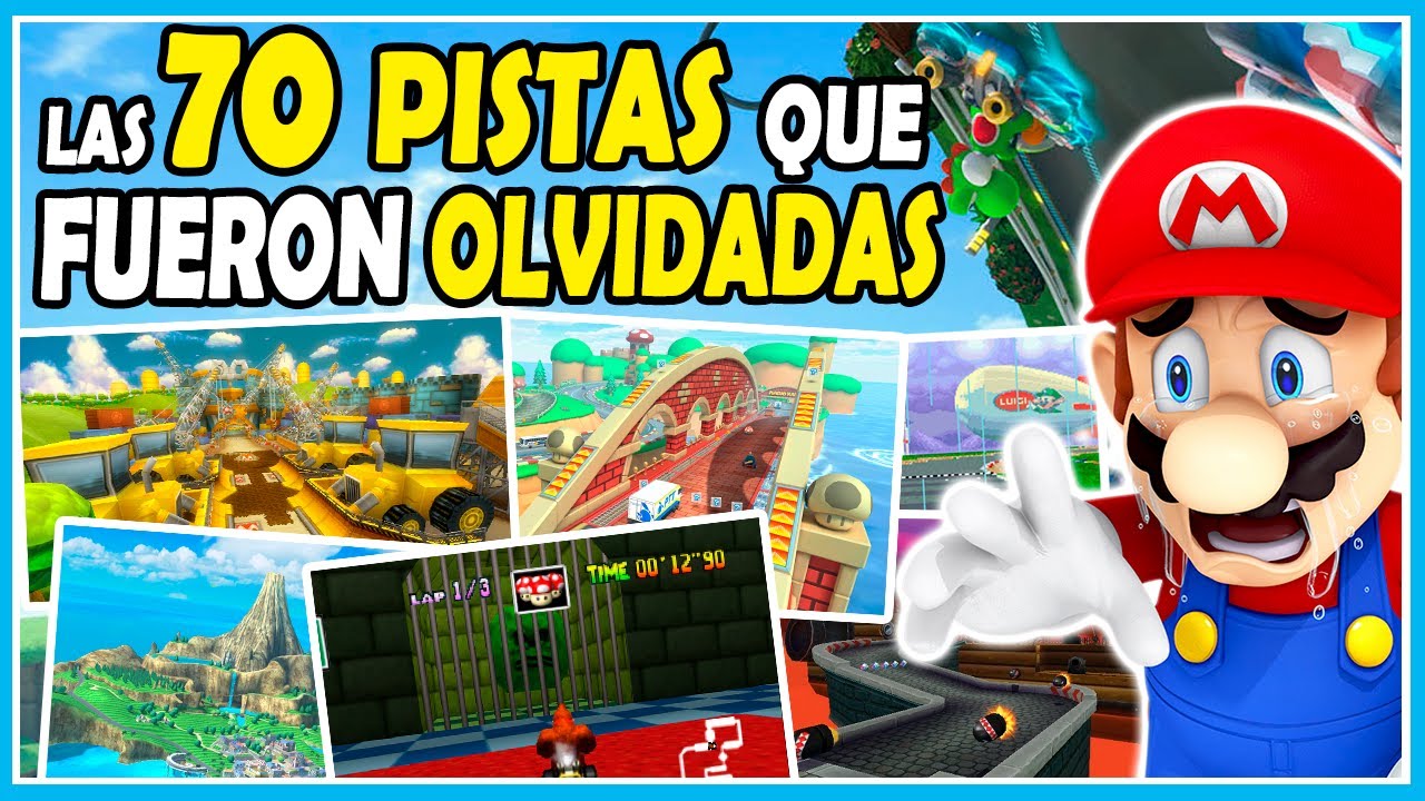 TRIBUTO a las 70 PISTAS de MARIO KART que NO LLEGARON a MARIO KART 8 DELUXE (Olvidadas) | N Deluxe