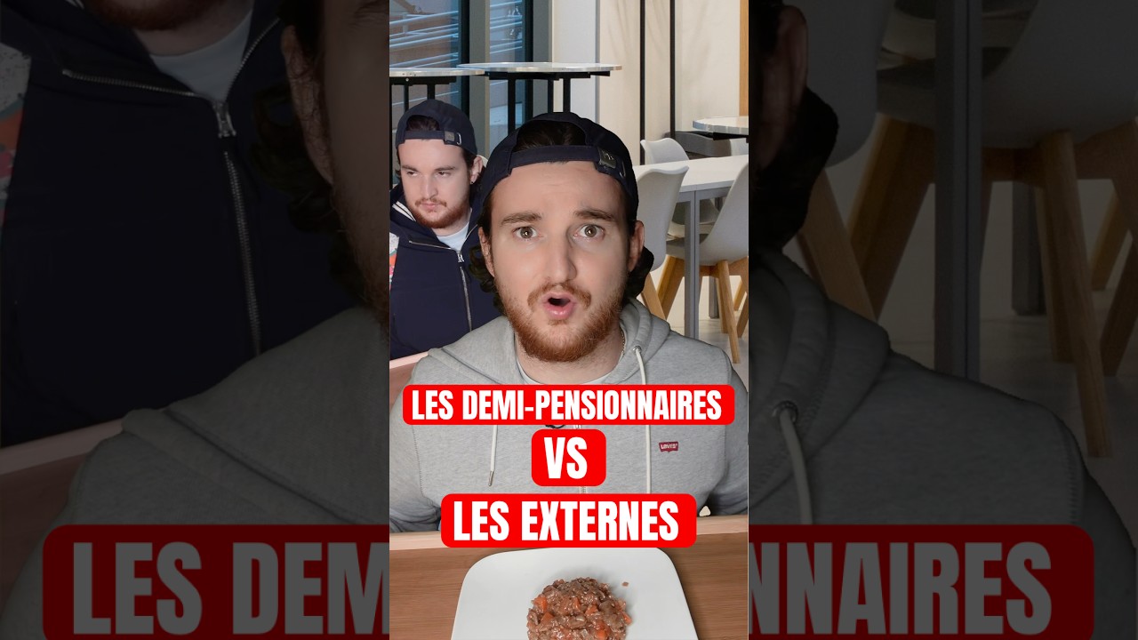 Les demi-pensionnaires VS Les Externes 💥 ft. @cent_vingt #youtubecreatorcommunity #humour #sketch
