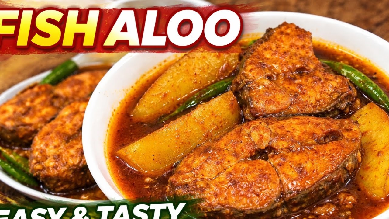 Masala Fish Curry | Village Style Fish Curry Recipe | Machli Ka Salan | Rohu Fish Curry