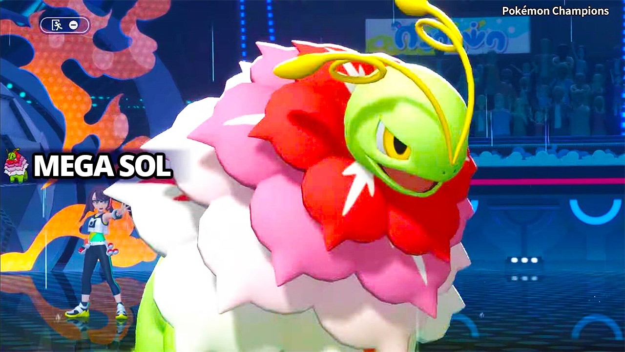 МЕГА МЕГАНИУМ ВЫГЛЯДИТ СИЛЬНЫМ! НОВАЯ дата выхода и способности в Pokemon Champions.
