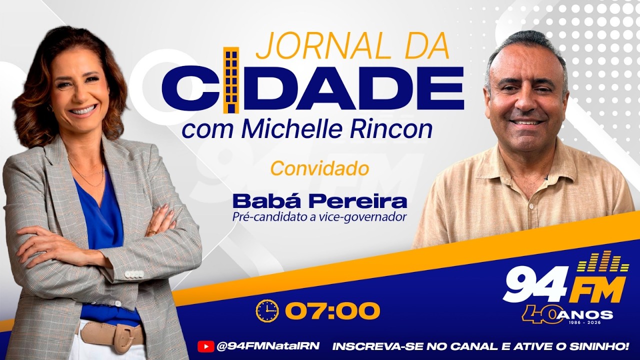 JORNAL DA CIDADE 03/03/2026 | AO VIVO