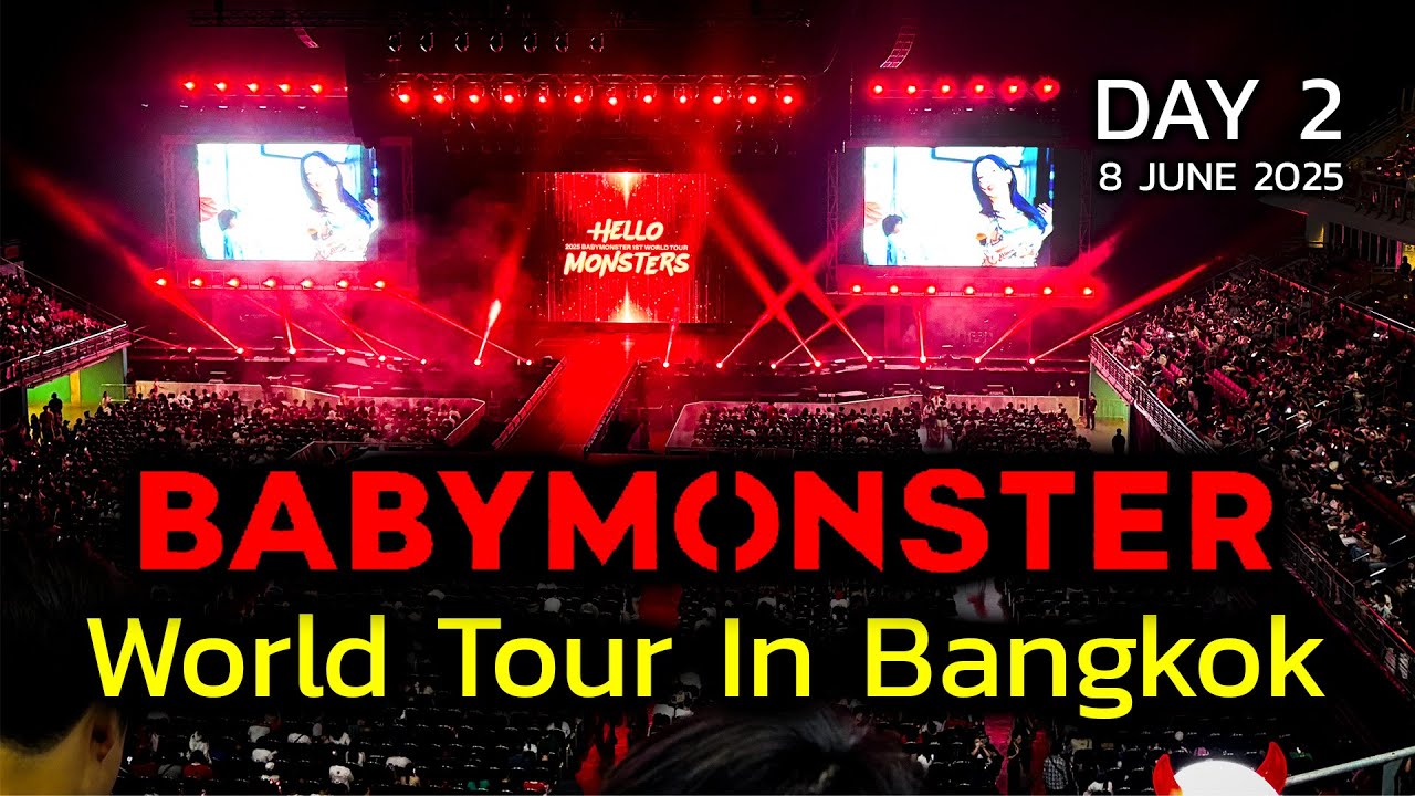 BABYMONSTER 1st WORLD TOUR IN BANGKOK | Day 2