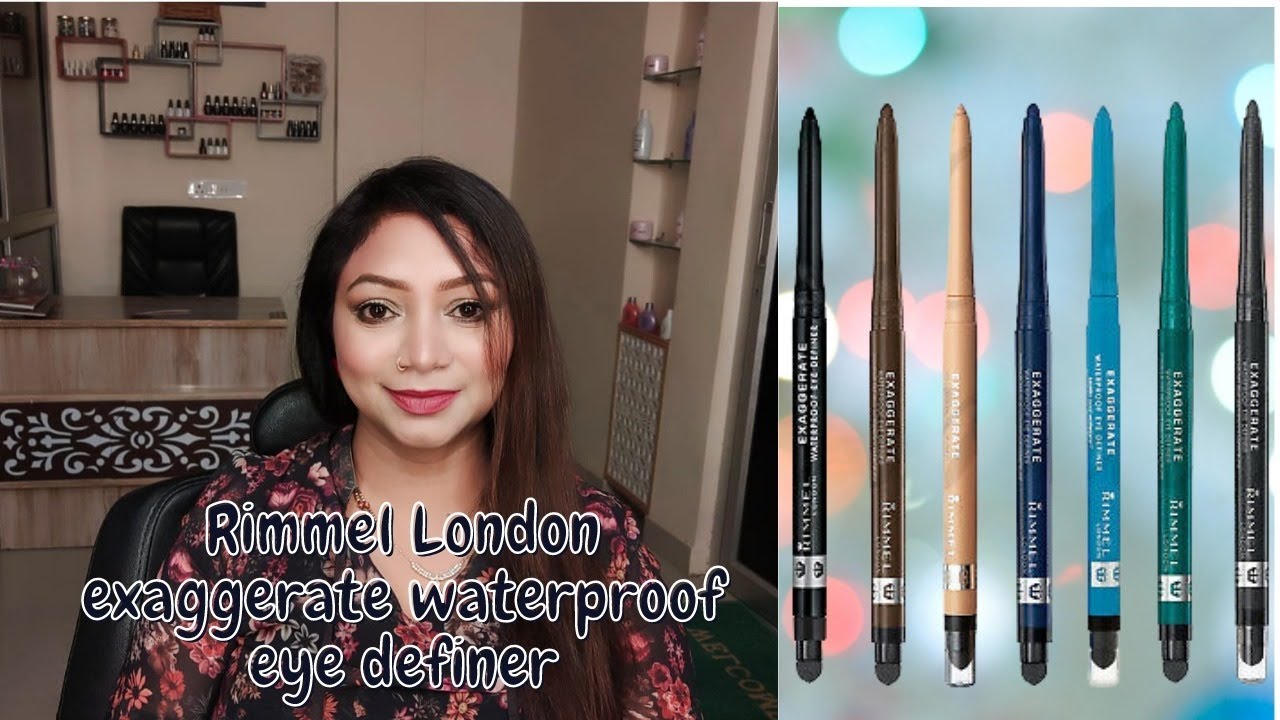 A Short Review Of Rimmel London Exaggerate Waterproof  Eye Definer | #Rimmellondon | #NeetuSri