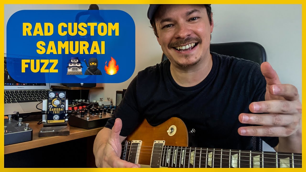 Rad Custom Shop Samurai Fuzz | Fuzz Com Oitavas como VC Nunca Viu | Gibson | Avancini Pickups | Quad