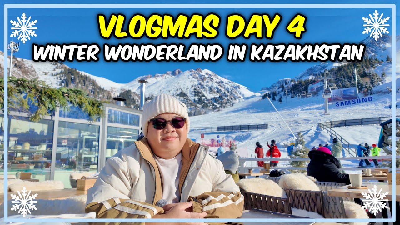 Let’s go to Medeu and Shymbulak Ski Resort in Kazakhstan! ANG GANDA DITO!!! 🇰🇿 | JM Banquicio