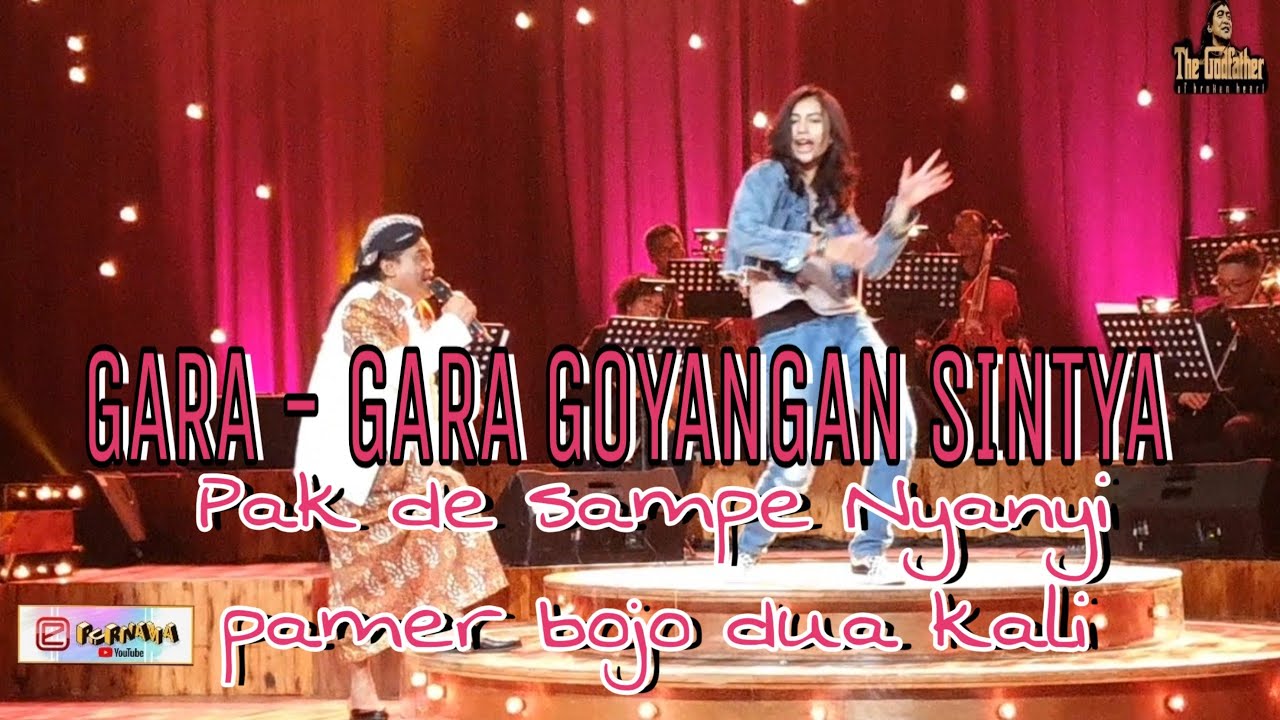 Pamer bojo - Didi kempot ft Sintya marisca goyang heboh - konser di Taman Mini Bersama Net tv & Saj