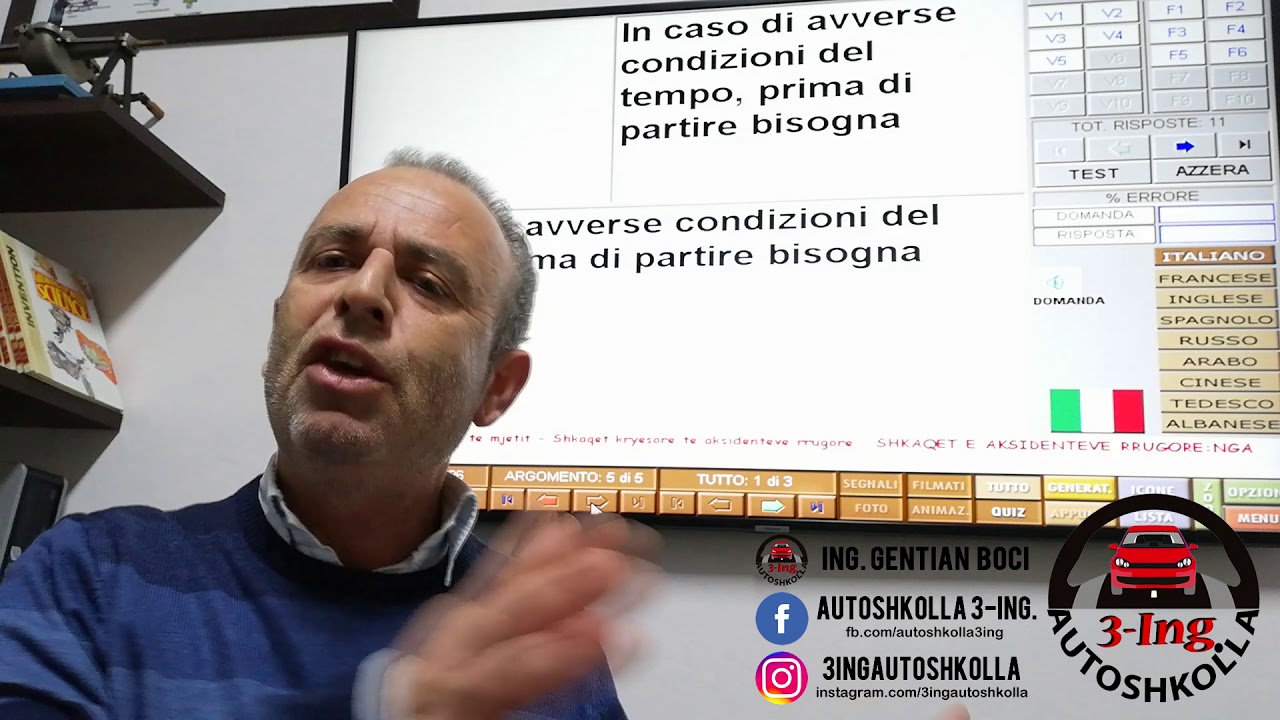 Shkaqet e aksidenteve dhe ndihma e parë  - AutoShkolla 3ING - Ing. Gentian Boçi