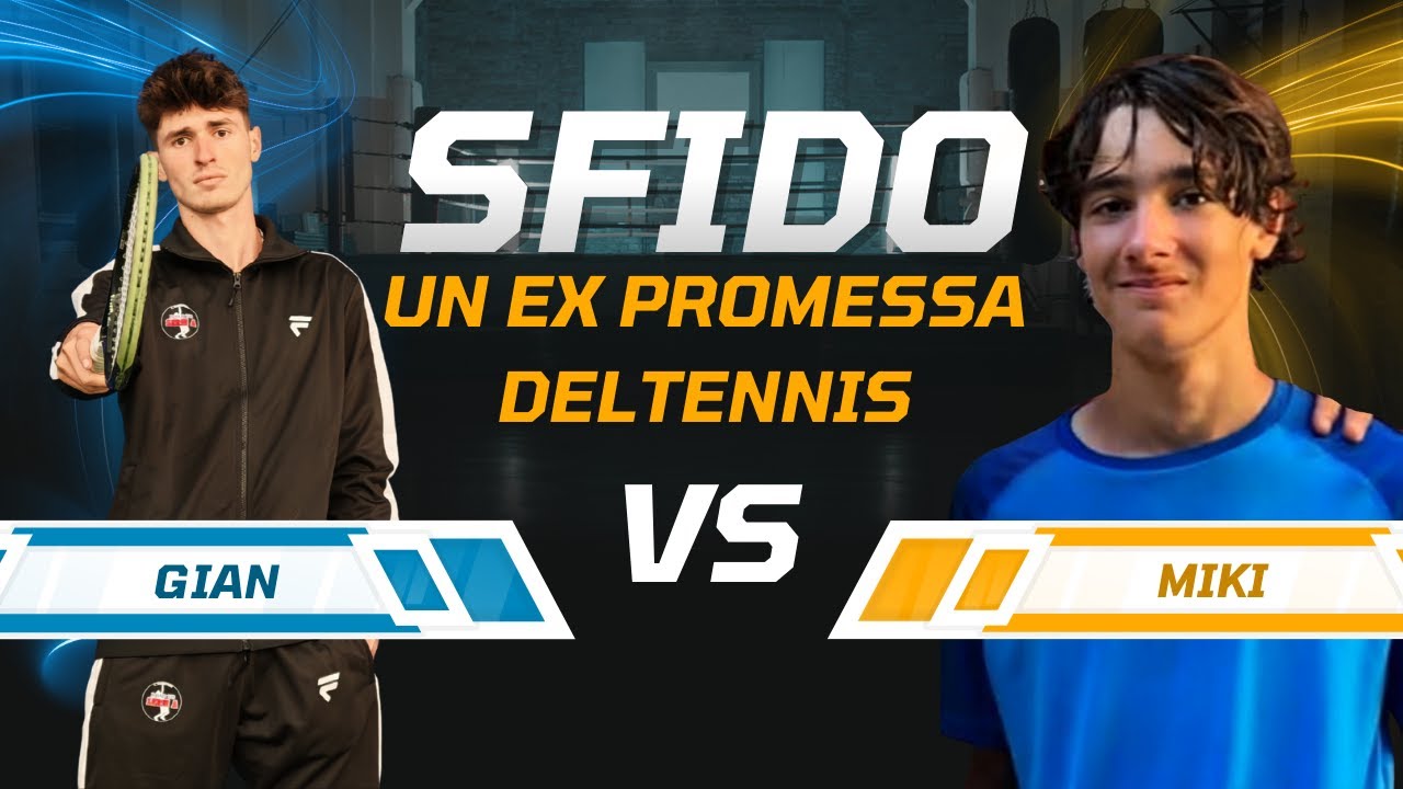 SFIDO UN EX PROMESSA DEL TENNIS!!! HA GIOCATO ANCHE IN EUROPA!!! #tennis #youtube #foryou