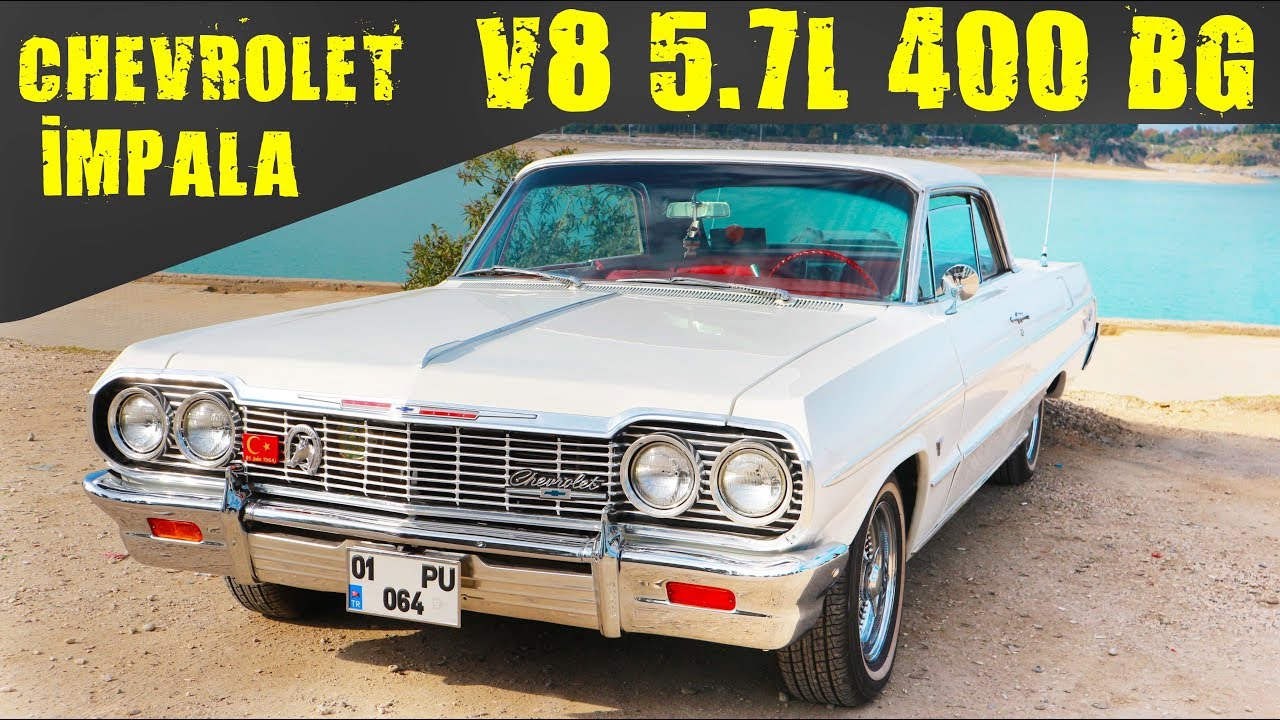 TR'DE İLK 1964 CHEVROLET İMPALA |  V8 5.7L 400 BG |  VE Doyumsuz Sohbet | Erdem AKDAŞ