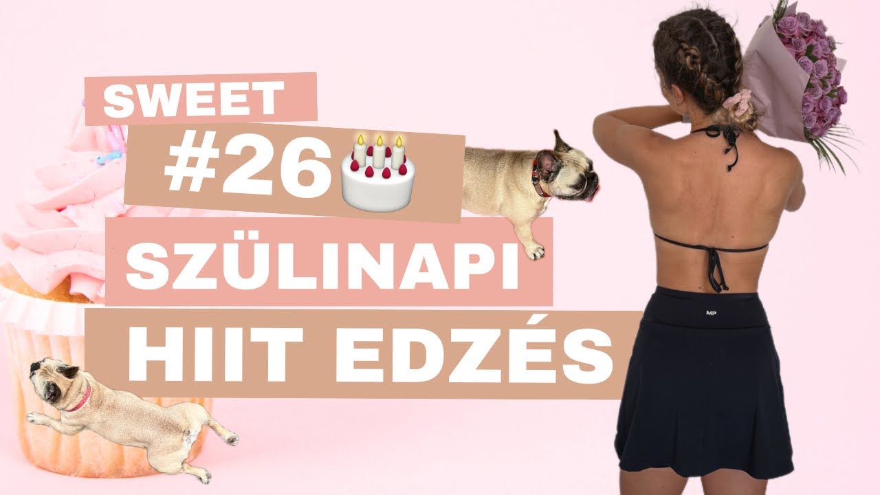 30 PERC SZ&Uuml;LINAPI HIIT 🔥 + meglepet&eacute;s vend&eacute;g🎂