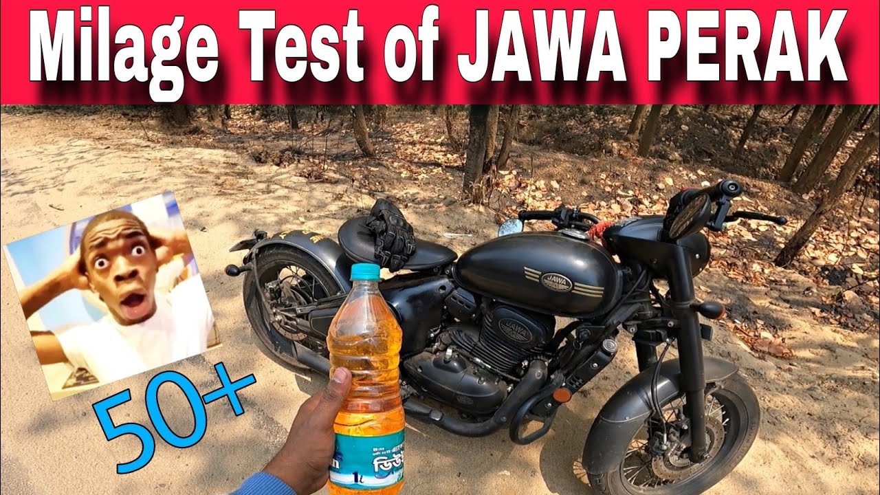 Mileage test of JAWA PERAK 2024 Model | Bs7 | Shocking Result