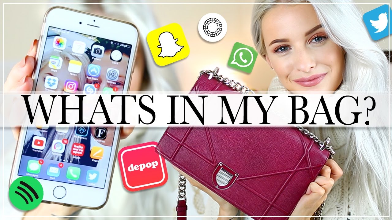 WHAT'S IN MY BAG: DIOR DIORAMA & HOW I EDIT MY INSTAGRAM PHOTOS
