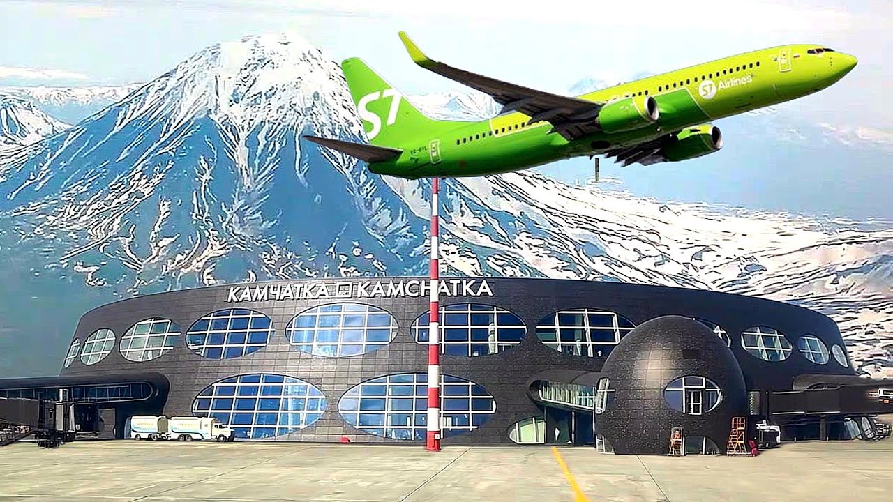 Boeing 737-800 | S7 | Перелёт Владивосток - Петропавловск-Камчатский