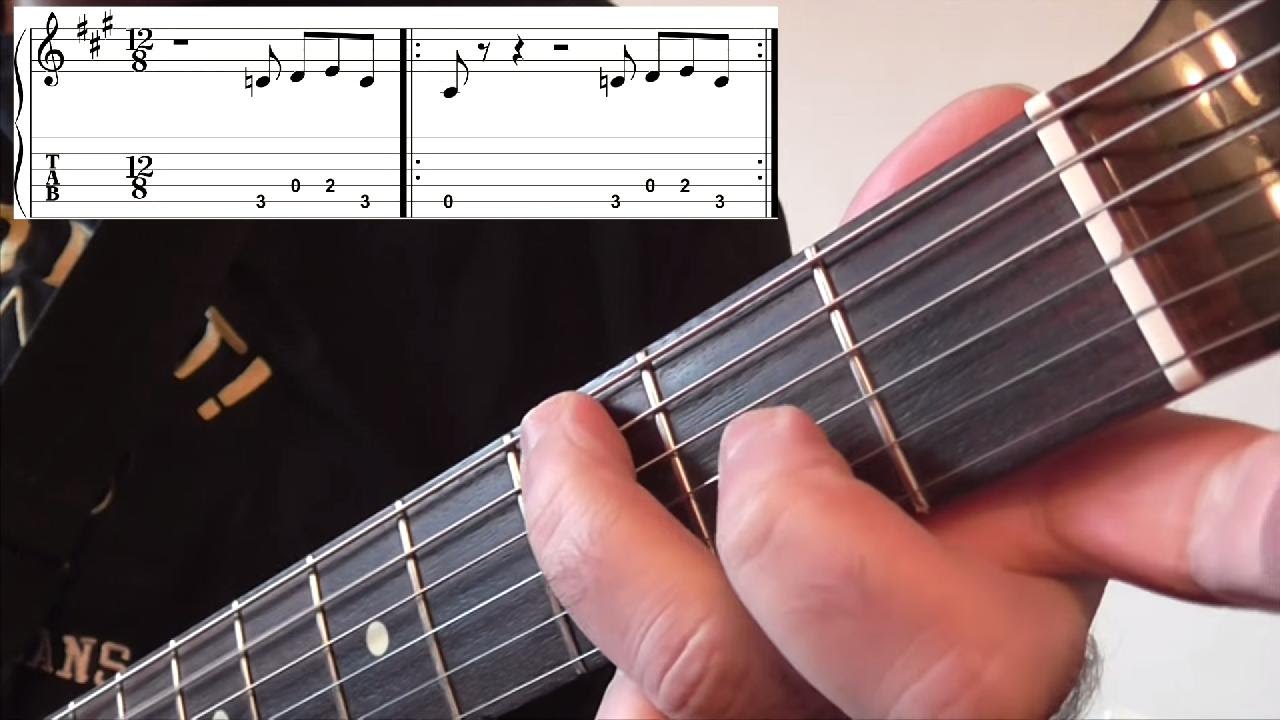 Five Classic Blues Guitar Riffs