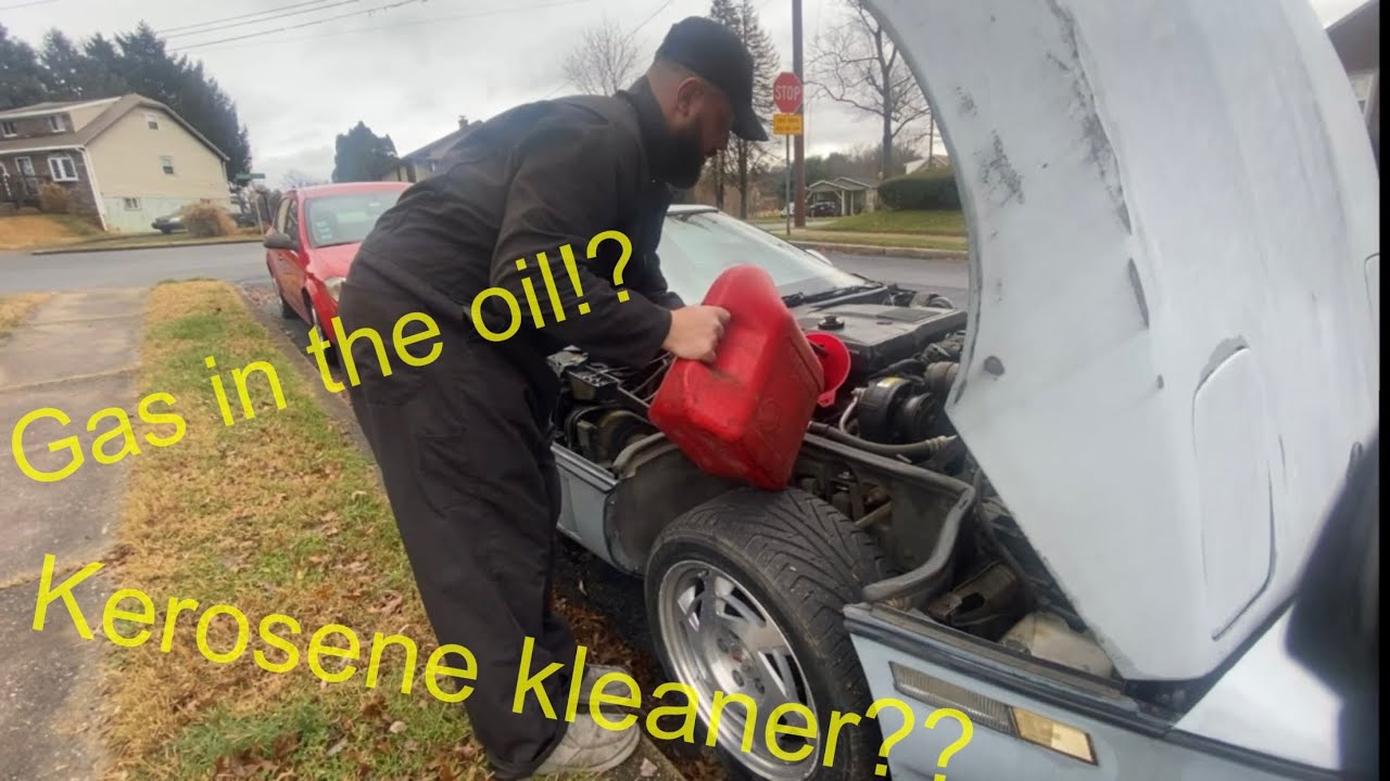 Cleaning the 84 Corvette’s Engine with Kerosene