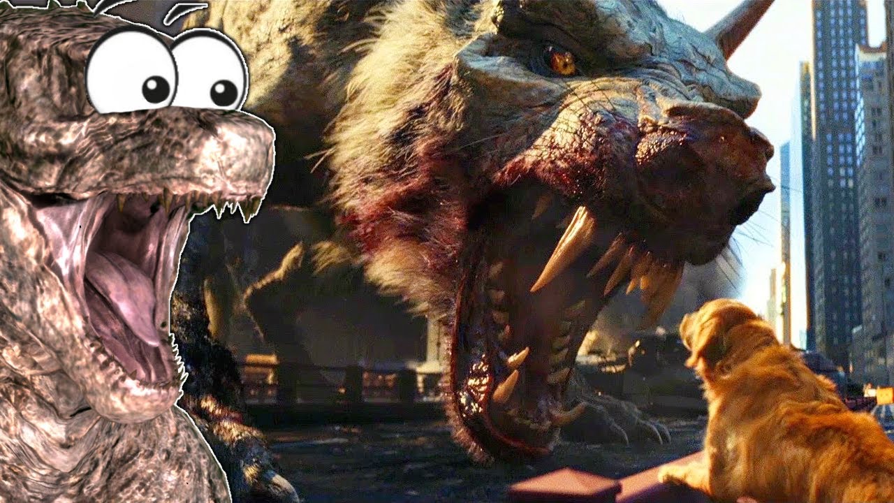 Godzilla Watches RAMPAGE (Movie)