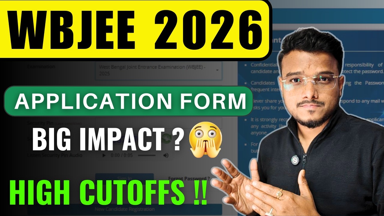 WBJEE 2026 Application Form Delay: Big Impact on Cutoffs & Admission Trends