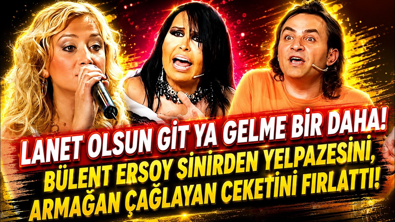 Bülent Ersoy ile Armağan Çağlayan Birbirine Girdi Ceketler Yelpazeler Havada Uçuştu! - Popstar