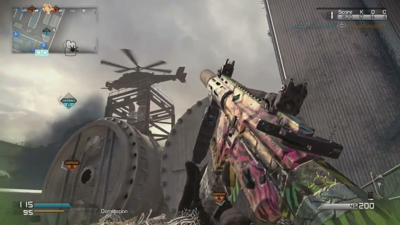 CoD Ghosts SixPathxTsunami raw gameplay 2014 08 20 0002