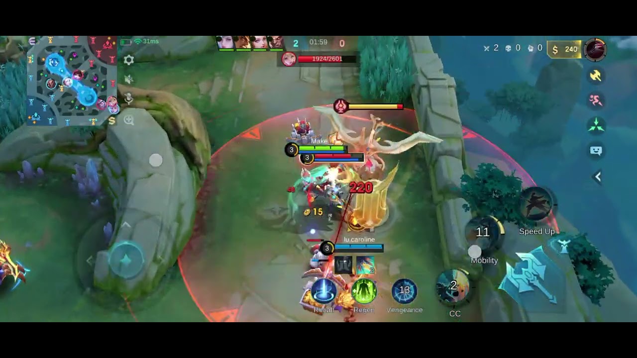 Moba Legend with ziling☠️☠️☠️☠️