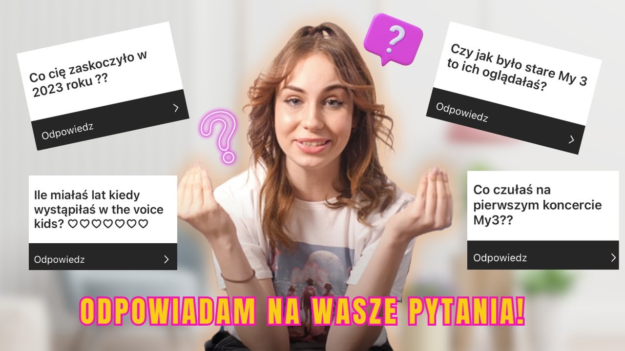 BYŁAM DWA RAZY W THE VOICE KIDS? *Q&A Z SANDI*