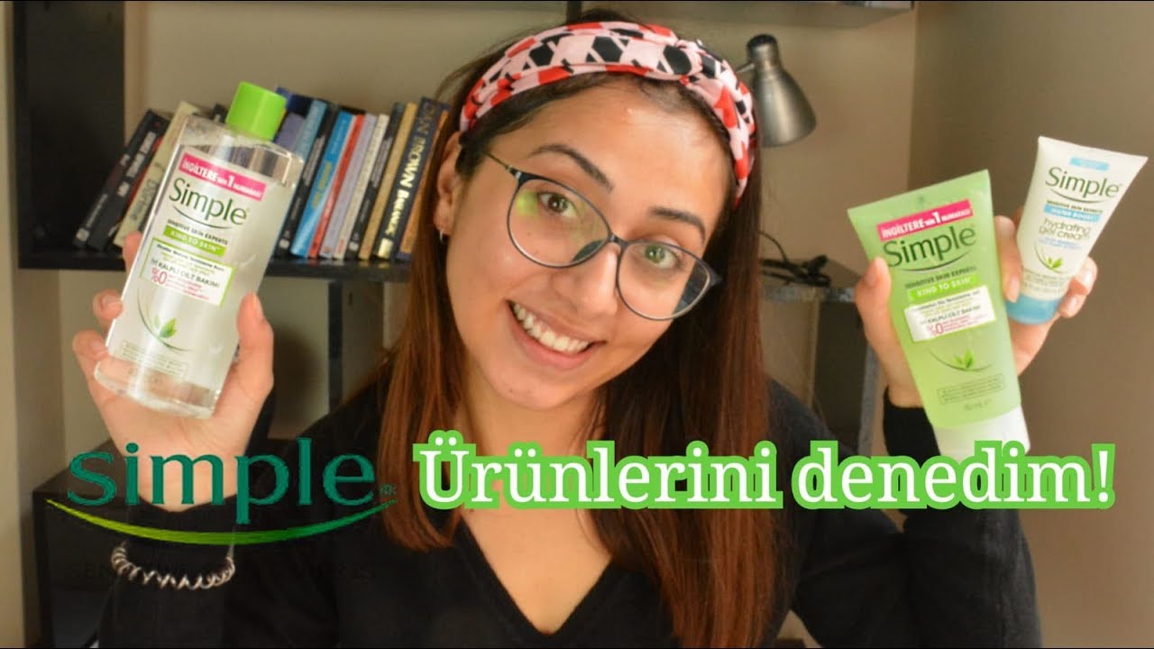 İNGİLTERE'NİN 1 NUMARALI MARKASI SİMPLE ÜRÜNLERİNİ DENEDİM!İYİ KALPLİ CİLT BAKIM ÜRÜNLERİ GERÇEK Mİ?