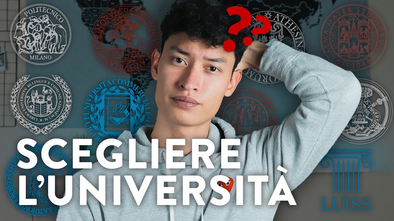 COME SCEGLIERE L'UNIVERSITÀ 🎓 [Guida completa]