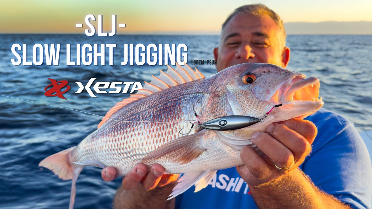 XESTA SLJ Slow Light Jigging  - Tecnica di pesca verticale per fondali medio bassi