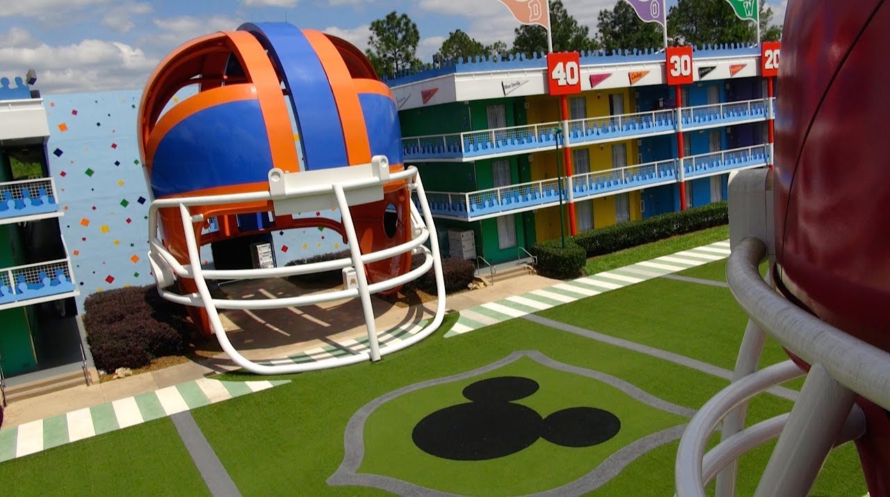 Disney's All Star Sports Resort 2014 Tour and Overview - Walt Disney World