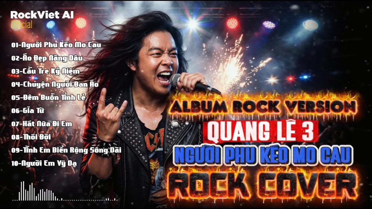 ALBUM ROCK VERSION - QUANG LÊ BẤT HỦ 3 - ROCK METAL NGHE LÀ NGHIỆN | ROCK COVER SẠC ĐẦY NĂNG LƯỢNG