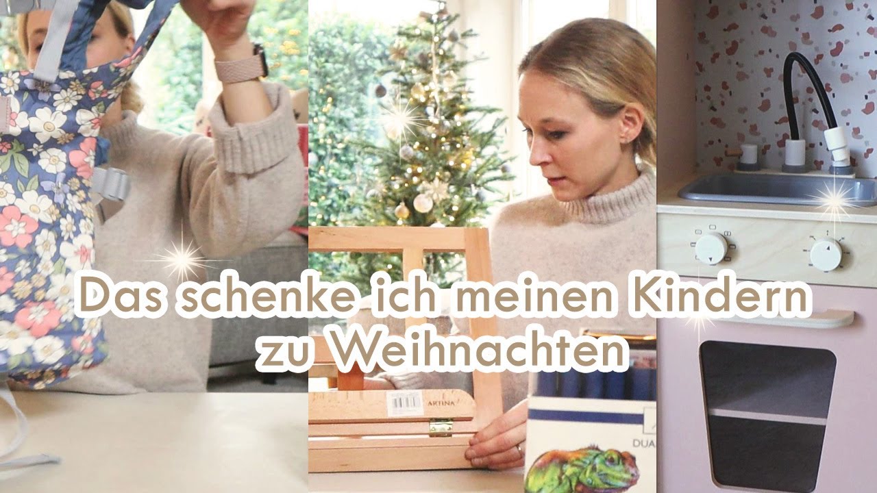 Geschenkideen zu Weihnachten für 3 & 8 Jahre 🎁 | einpacken und quatschen