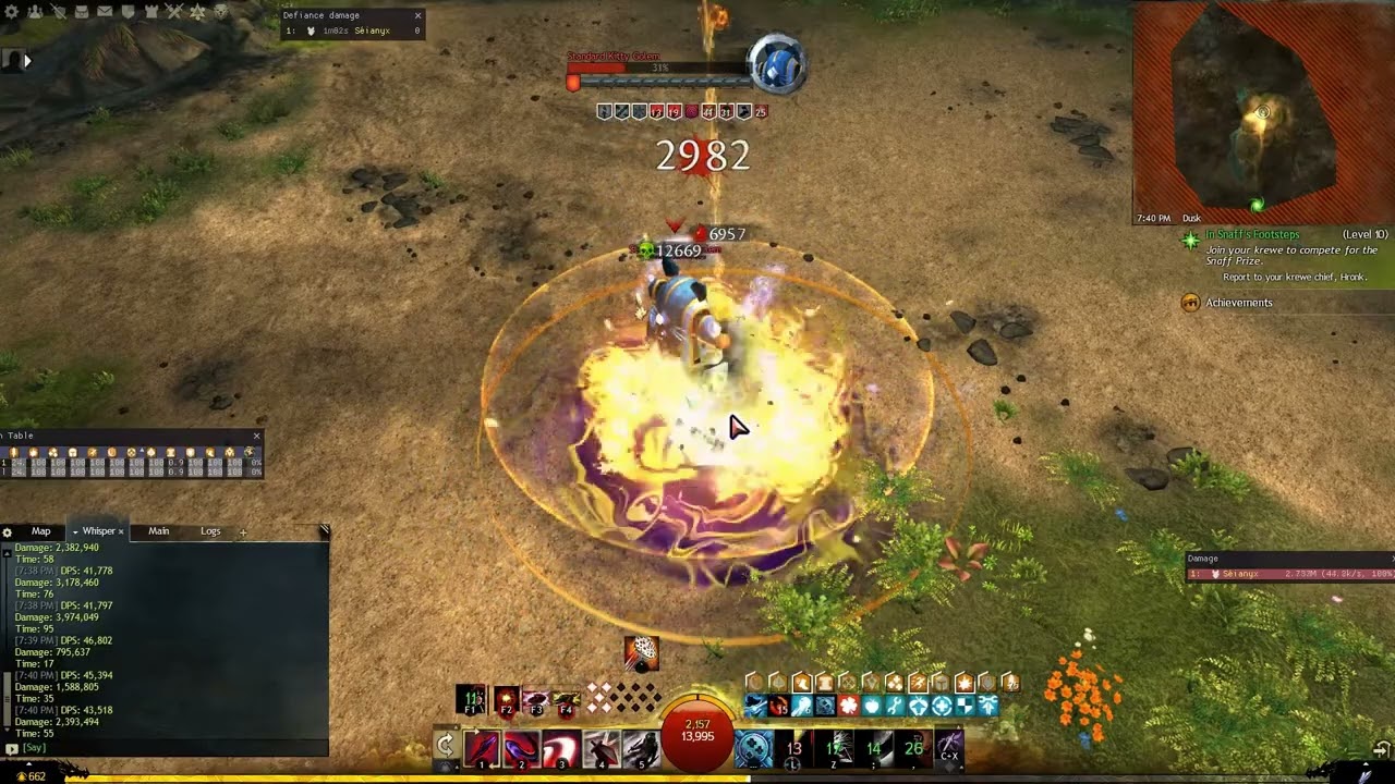 Condition Antiquary (Scepter) Average Roll Benchmark 45,330k