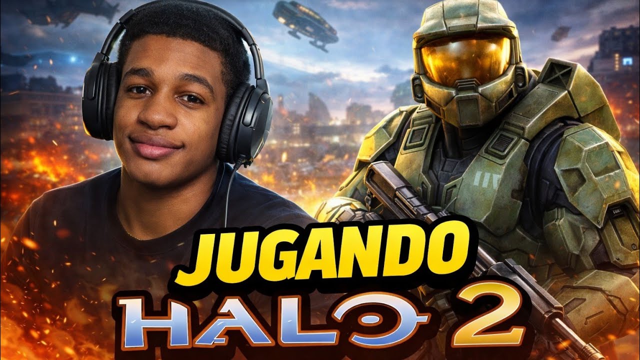 JUGANDO LA HALO 2 PARTE 2