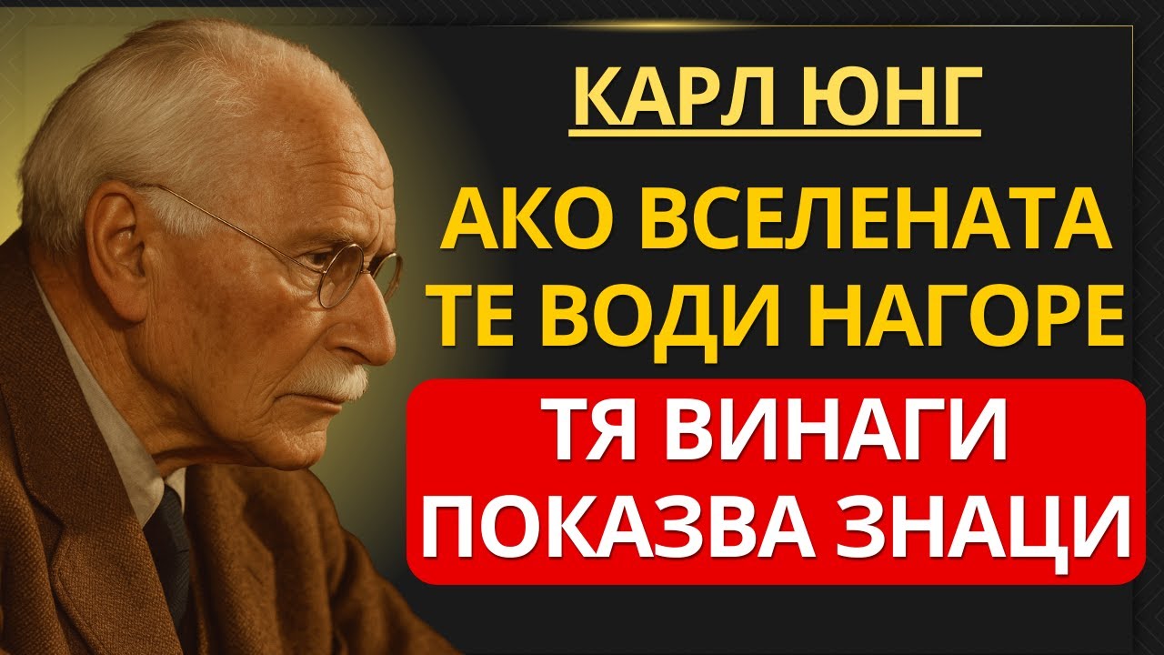 Вселената не издига всеки, но ако ти показва тези знаци, значи си избран | Карл Юнг