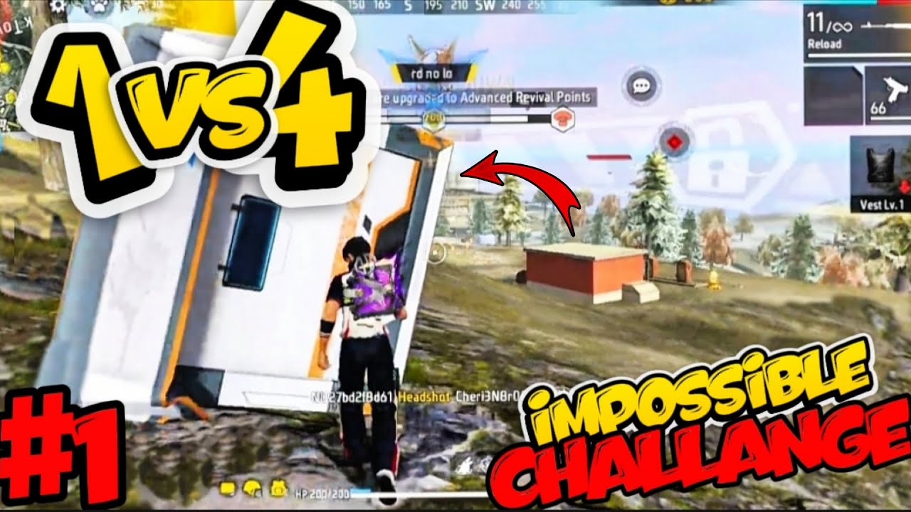 Ek Impossible Fight Challange Free Fire me 😱🔥 | Gaming With Prashant | Free Fire |