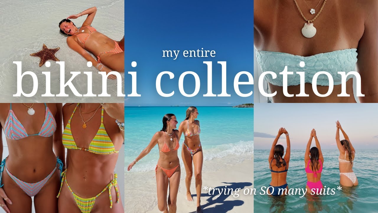 my entire bikini collection *try on + discount codes + favorite brands*