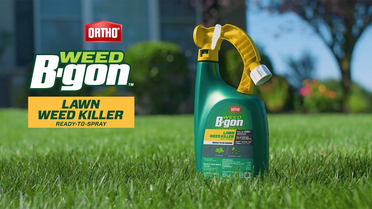 How to Use ORTHO&reg; WEED B-GON&trade; LAWN WEED KILLER READY-TO-SPRAY