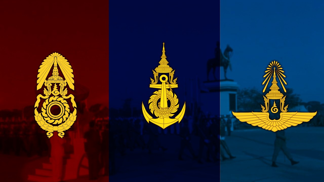 1968 Thai Military Parade (Rare HD Footage)