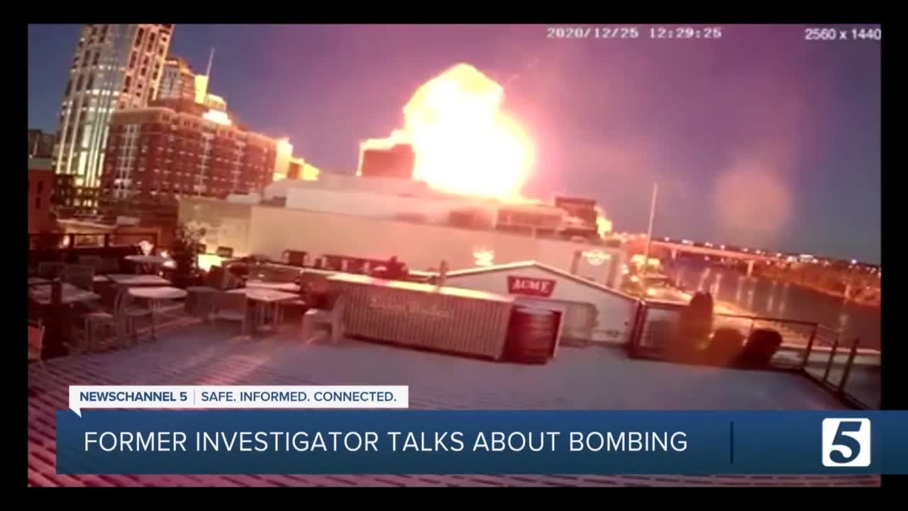 Former investigator: bomb inside RV that exploded on Christmas Day was likely pyrotechnics