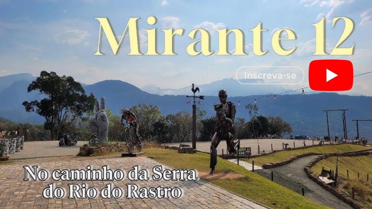 Visitamos o mirante 12 na Serra do Rio do Rastro onde até o cachorro é motociclista. EP4