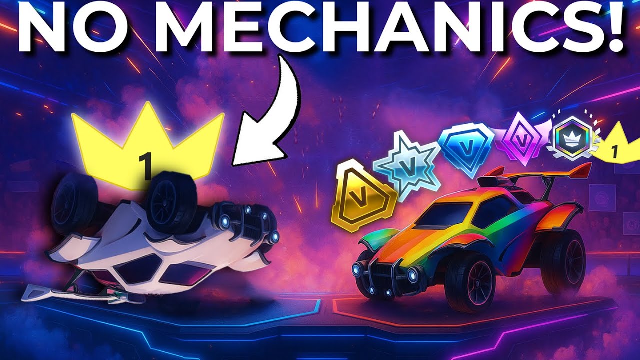 Top1 GC vs Every Single Rank Until He Loses in Rocket League Sideswipe