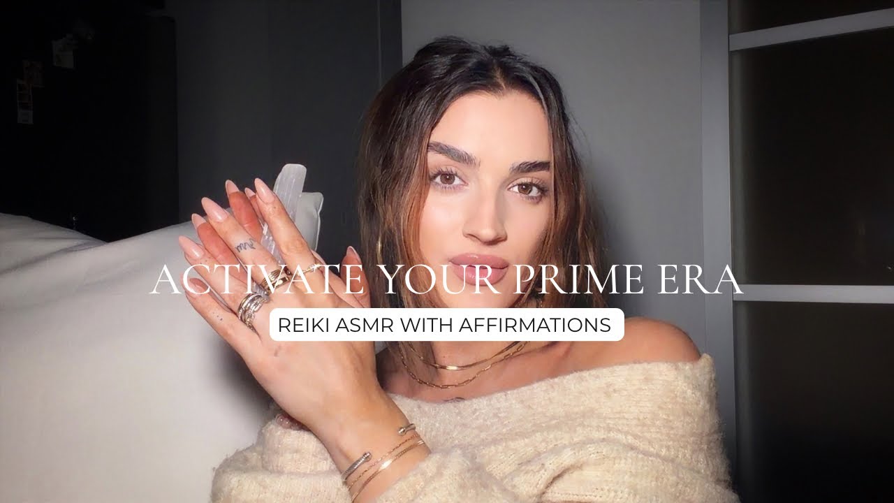 Reiki ASMR to Activate Your Next Prime Era & Remember Who TF You Are | Plucking, Selenite Wand
