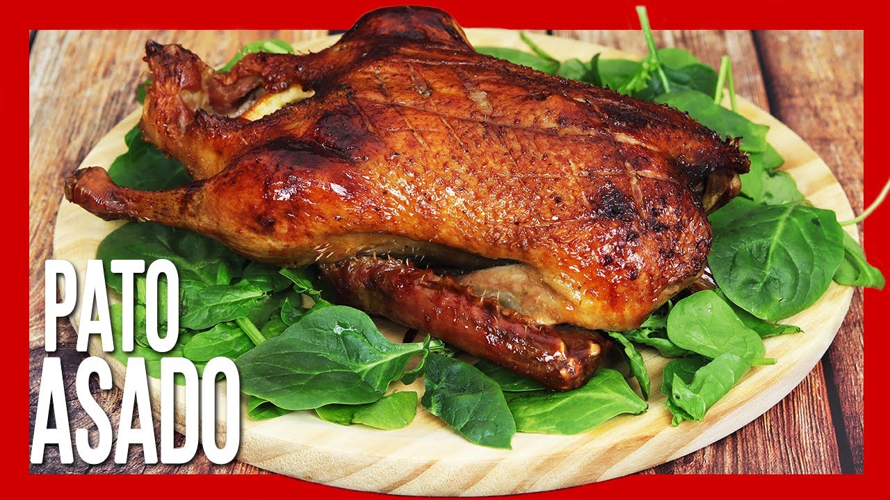 😋 Cómo Hacer PATO ASADO al Horno ► Delicioso y MUY Fácil de Preparar