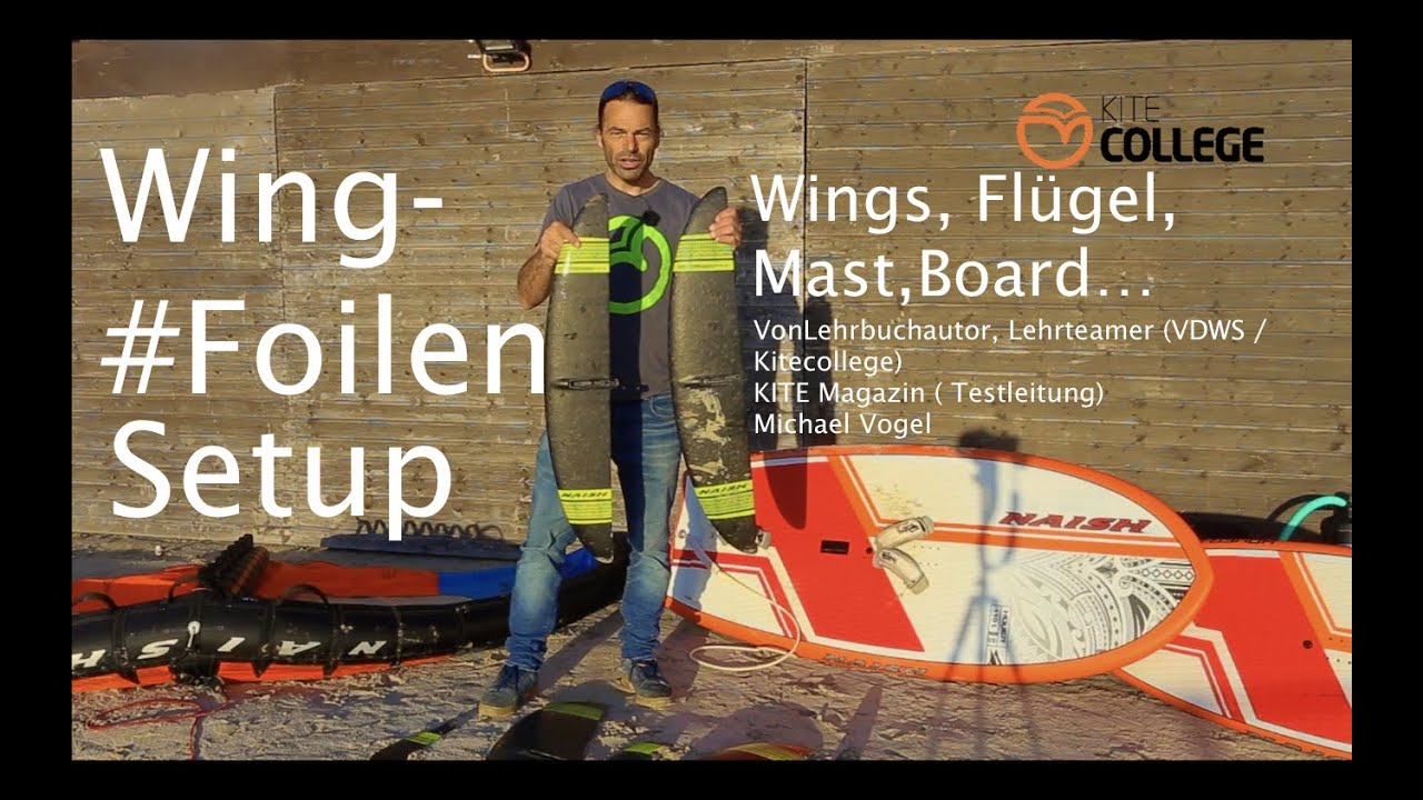 Tutorial Wingfoilen Setup, Wings, Flügel, Board #Wingen #lernen, kaufen
