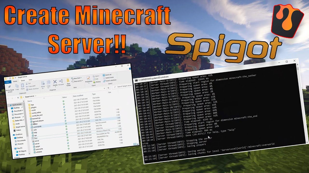 How To Create Your Own Minecraft Spigot Server 1.17 (2021) Super Quick & Simple!!!