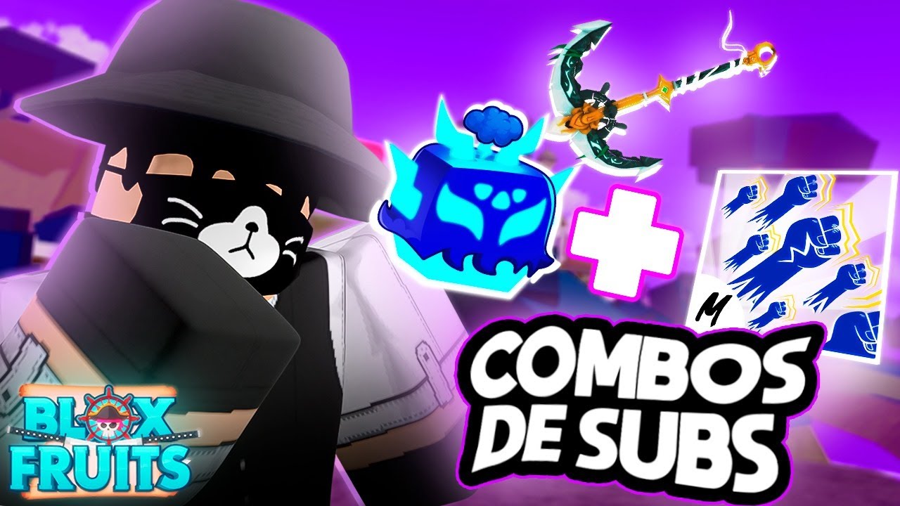 PROBE COMBOS de SUBS FACILES Y ROTOS en BLOX FRUITS!