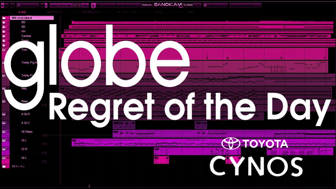 globe Regret of the Day DTM コピー カバー/ 小室哲哉