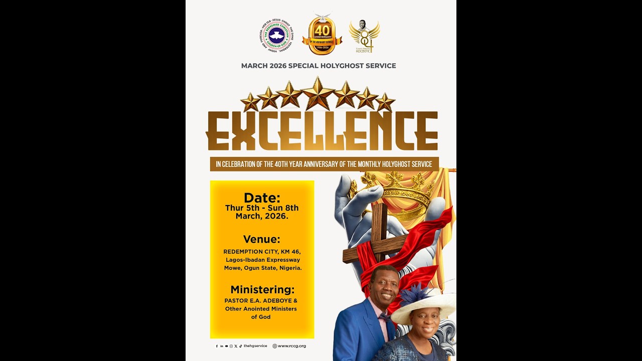 DAY 3 OF SPECIAL HOLY GHOST SERVICE