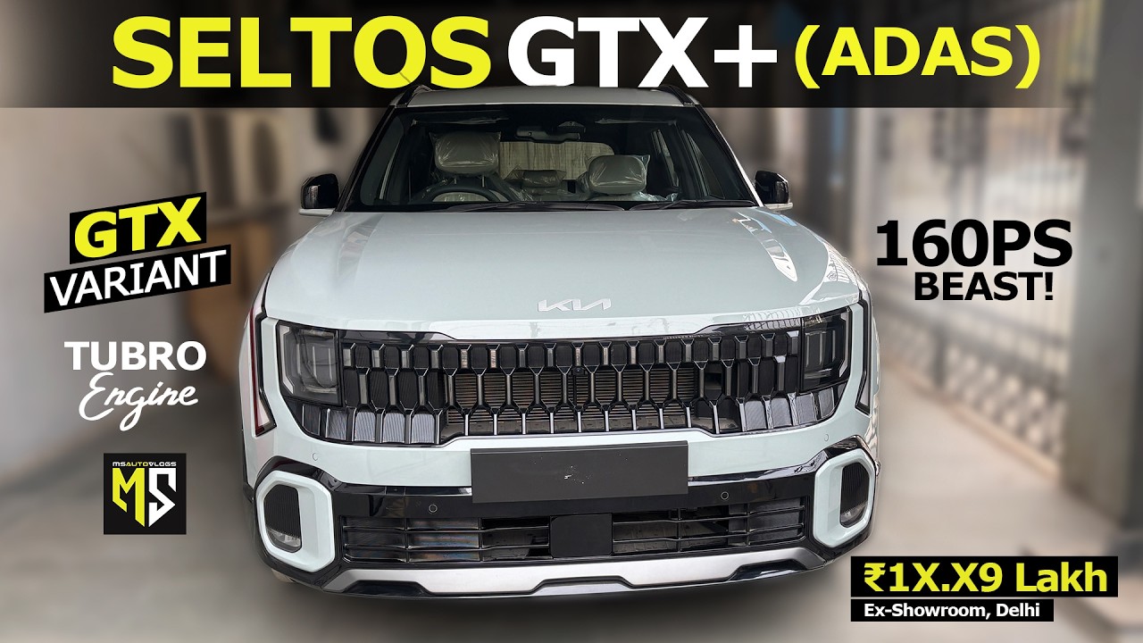 2026 Kia Seltos GTX+ with ADAS: The King is Back!  | Full On-Road Price & Review 👑