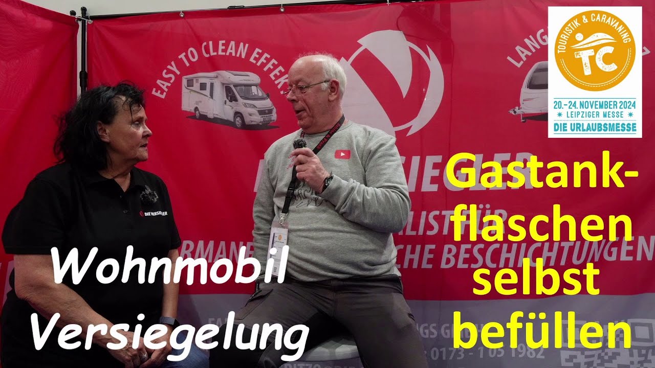 Wohnmobil Versiegelung by Christiane / Gastankflasche befüllen Europaweit mit Gaslow/ #vlog177